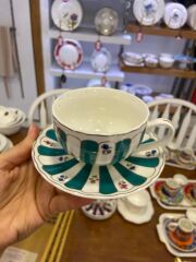 MARLOWE YEŞİL TEK KİŞİLİK ÇAY FİNCANI