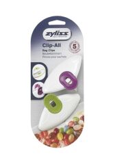 ZYLISS 2'Lİ POŞET KAPATMA KLİPSİ BÜYÜK BOY