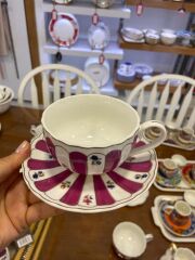 MARLOWE FUŞYA TEK KİŞİLİK ÇAY FİNCANI