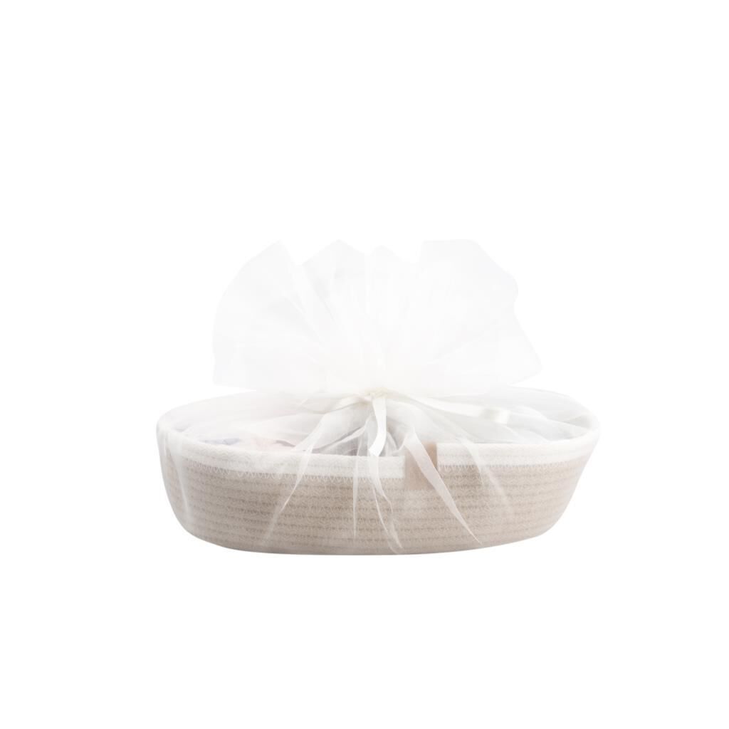 KREM SEPETLİ HAVLU SETİ