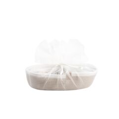 KREM SEPETLİ HAVLU SETİ