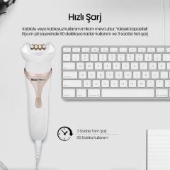 PURECARE ISLAK KURU 42 CIMBIZ SARJLI EPİLATÖR