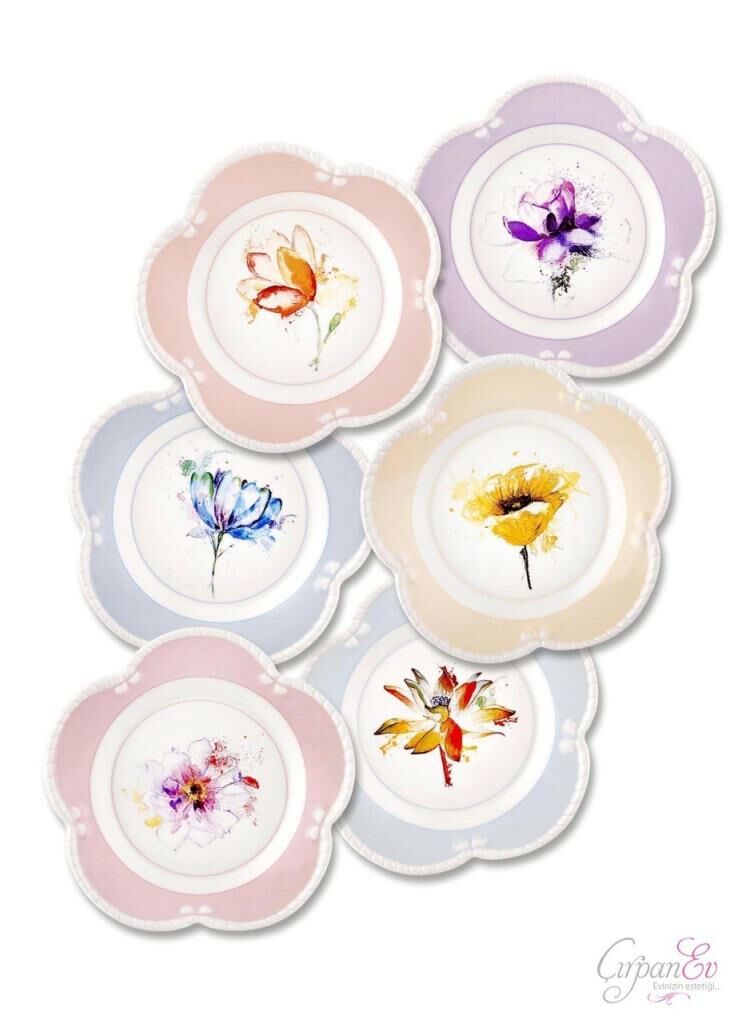 FİORİ PASTA TABAK 6'LI