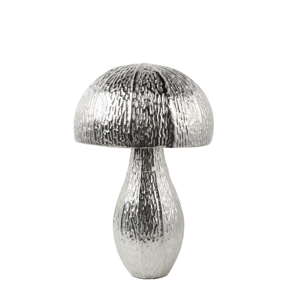 MAGİC GÜMÜŞ MANTAR DEKOR 30X30X47CM