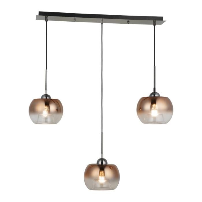 KARDEN KOBALT 3'LÜ SIRALI AVİZE