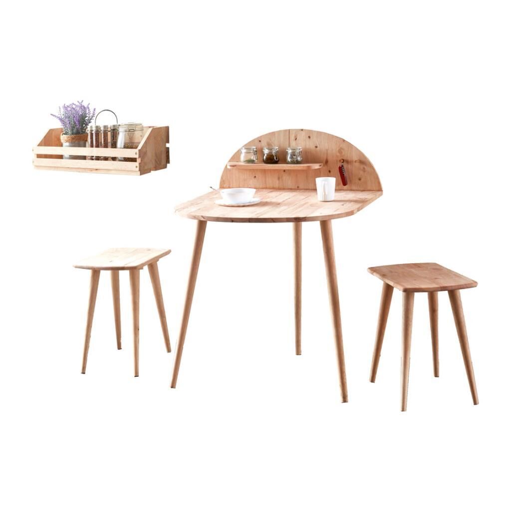 DROP AHŞAP MASA SETİ