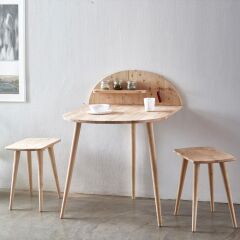 DROP AHŞAP MASA SETİ