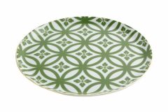 MOROCCO YEŞİL DÜZ TABAK 24CM