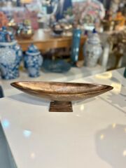 SAHRA BAKIR ESKİTME AYAKLI KASE 11X37X10CM