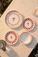 CHERİNA 6 KİŞİLİK 24 PARÇA YEMEK TAKIMI