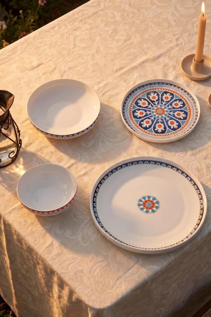 RUMILLY 6 KİŞİLİK 24 PARÇA YEMEK TAKIMI