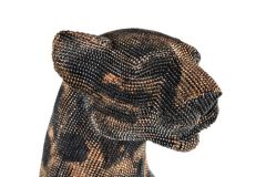 SARI BENEKLİ PANTER BİBLO 70cm