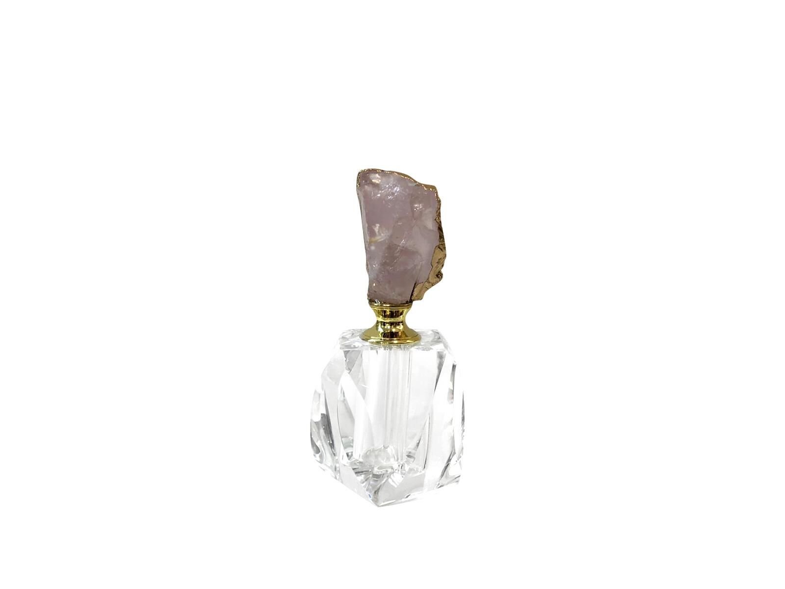 PEMBE KRİSTAL PARFÜM ŞİŞESİ DESEN2