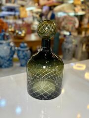 CAM YEŞİL ŞİŞE/ŞİŞE 15X15X29CM