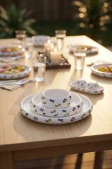 LEONE 6 KİŞİLİK 29 PARÇA YEMEK TAKIMI