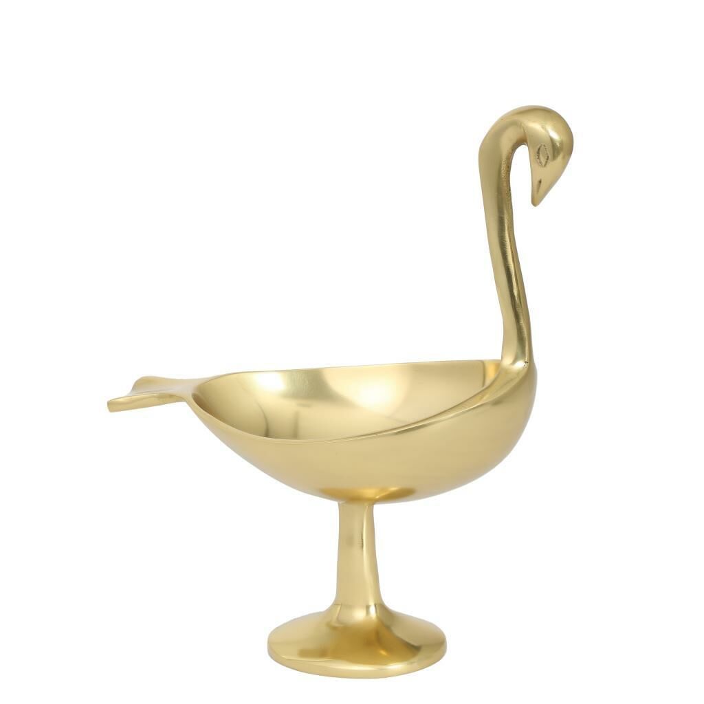 ALTIN ÖRDEK FİGÜR KASE/DEKOR 27CM