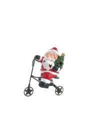 IŞIKLI(LEDLİ) BİSİKLETLİ NOEL BABA